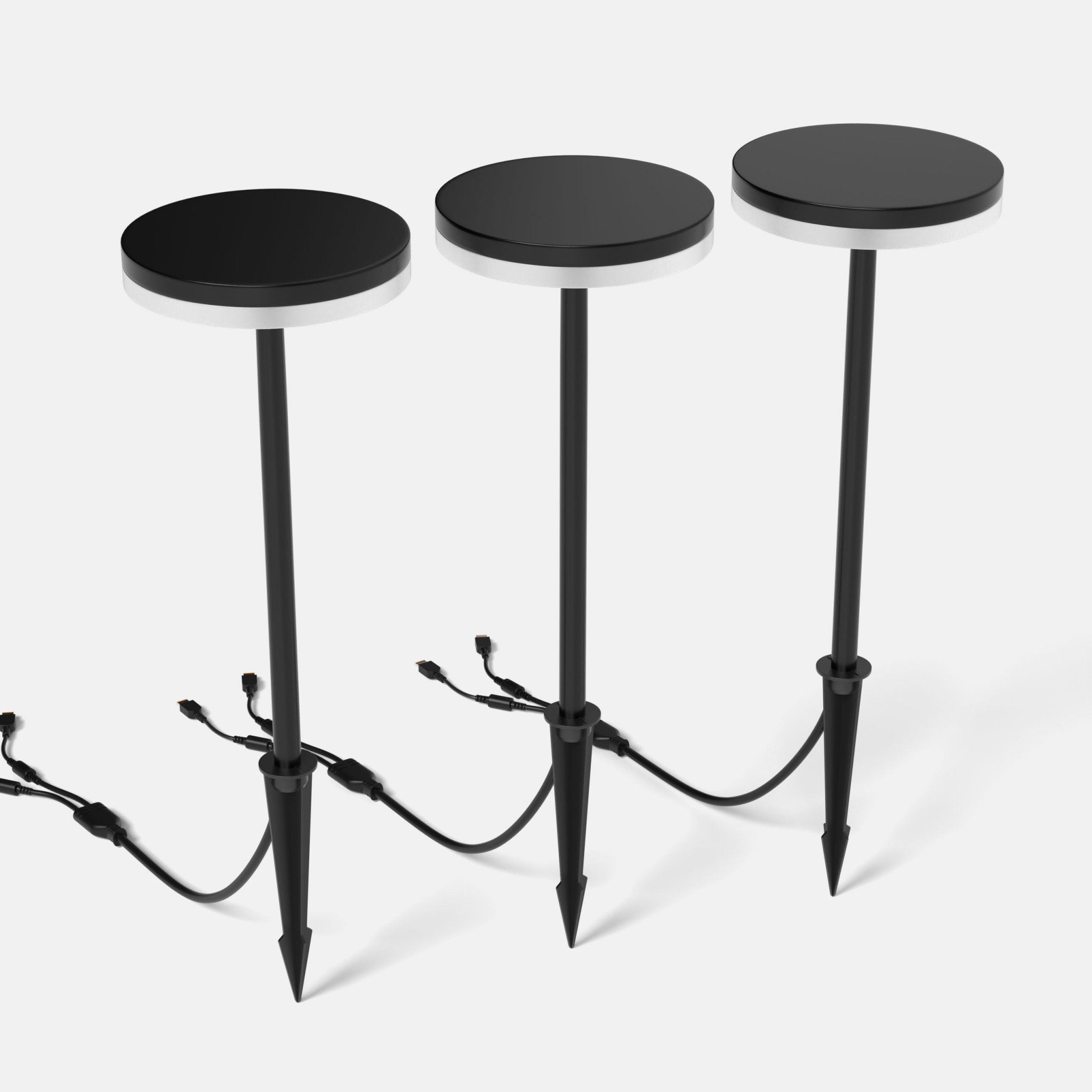 Ambient Lights™ RGBW LED Halo Pathway Light Black - AmbientLights