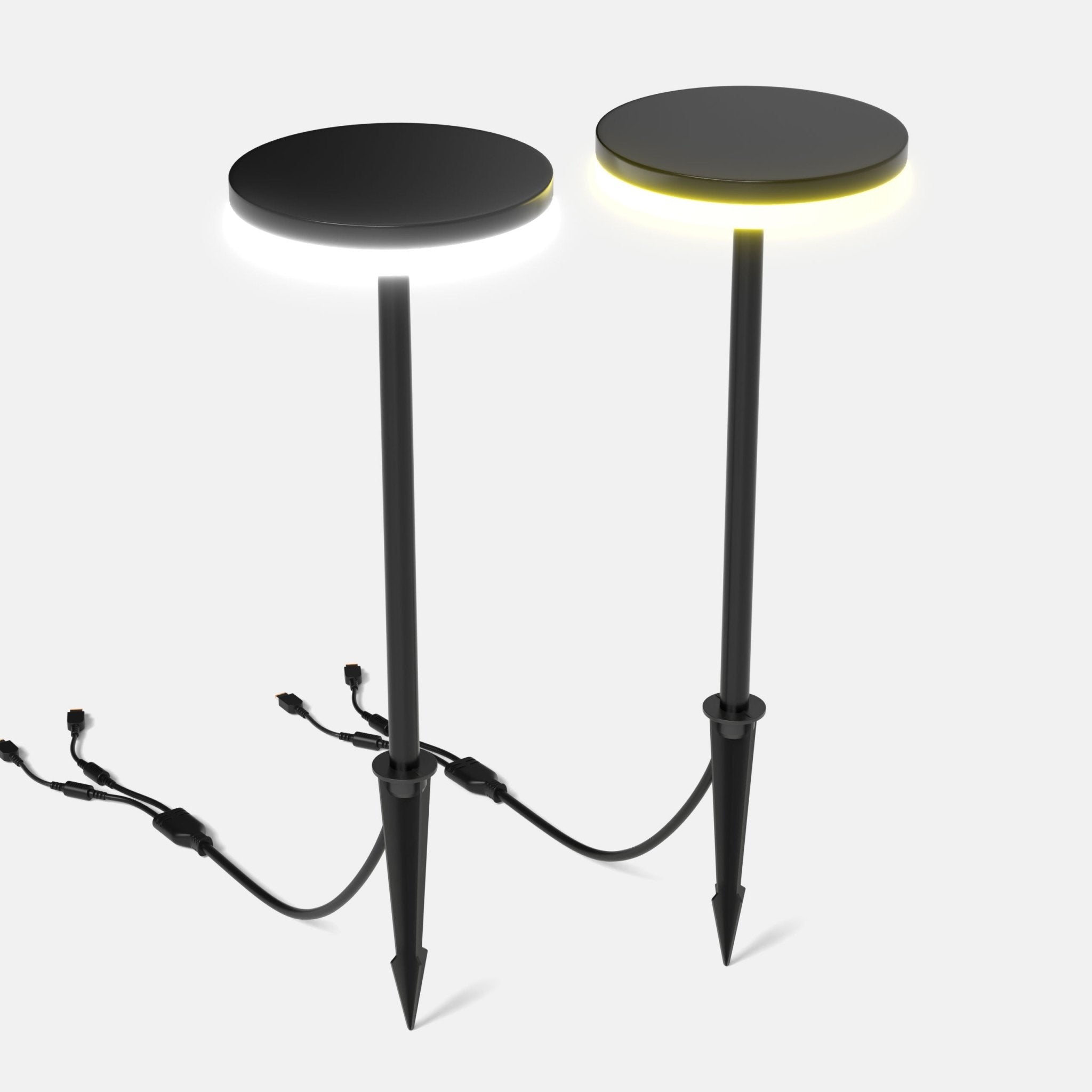 Ambient Lights™ RGBW LED Halo Pathway Light Black - AmbientLights