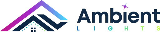 AmbientLights permanent outdoor Christmas lights logo