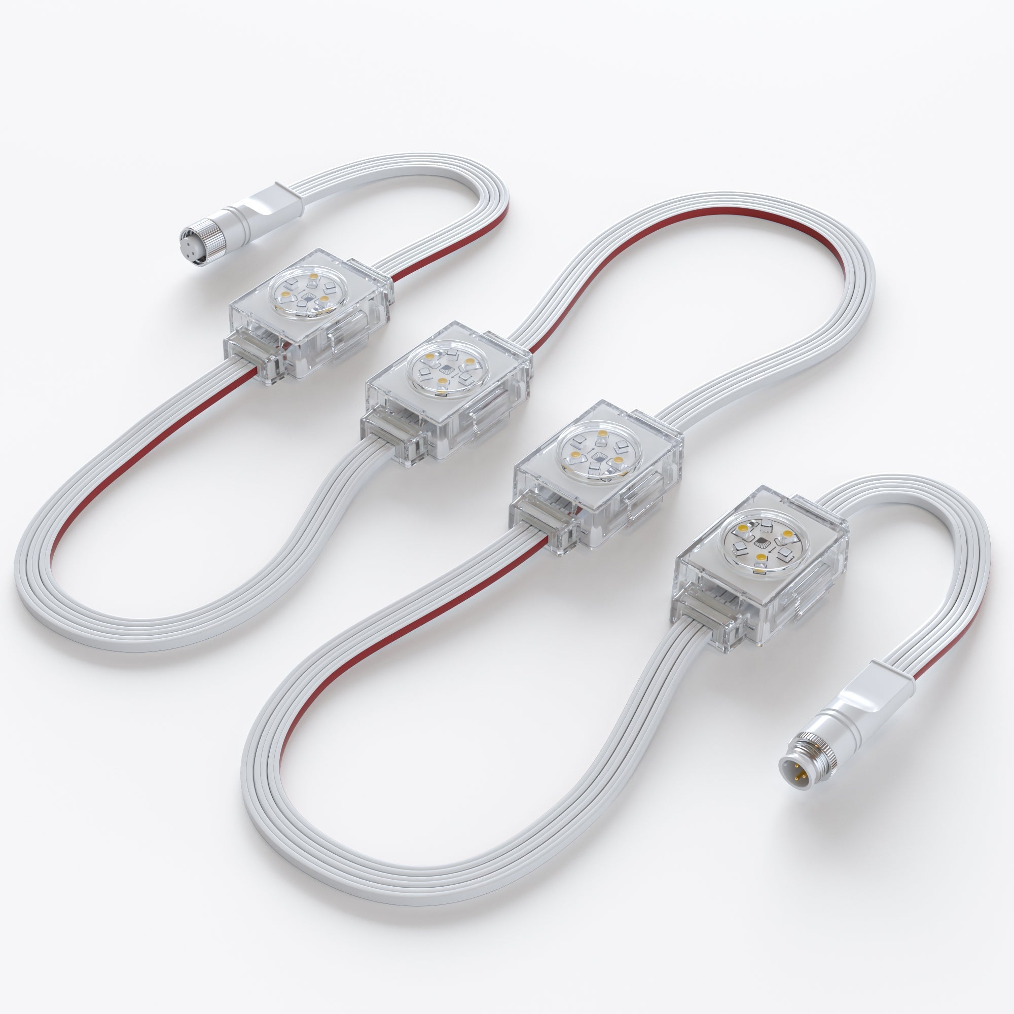Smart RGBW LED Permanent Outdoor Lights 300' Kit