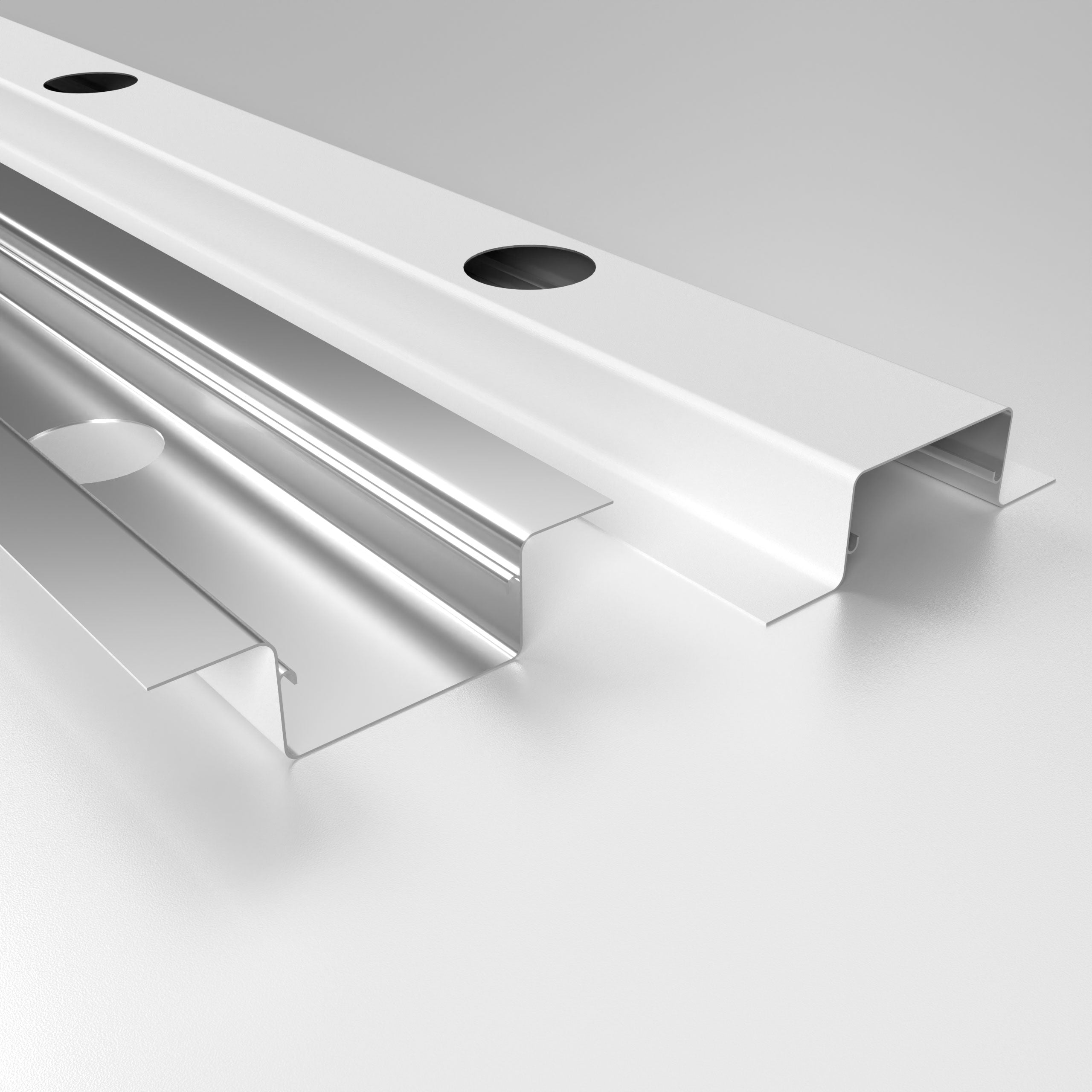 Flanged Aluminum Channel